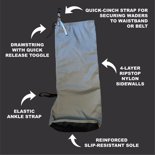 StreamLite Overshoe Hip Waders (Pre-Order)