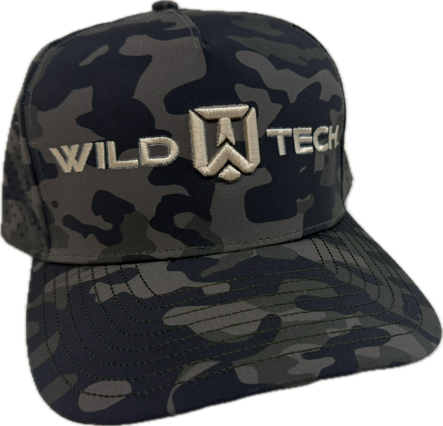 BlackHawk WildTech 3D Camo Snapback  - Black/Olive