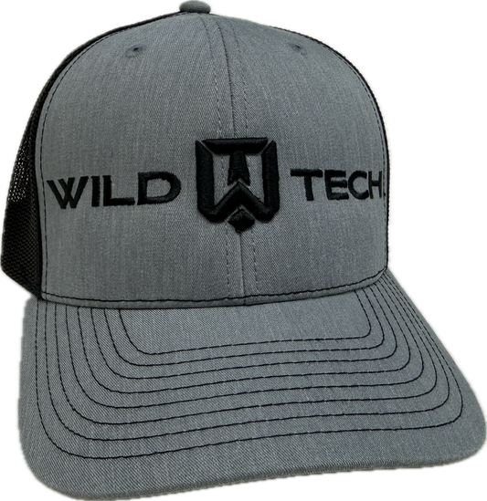WildTech 3D Mesh Snapback - Grey/Black