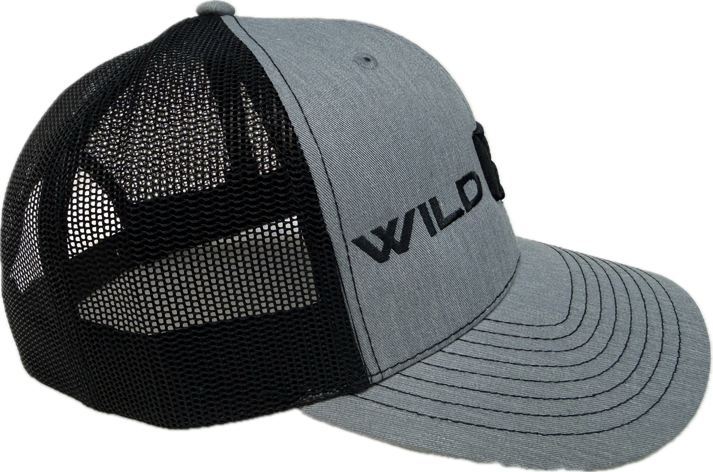 WildTech 3D Mesh Snapback - Grey/Black